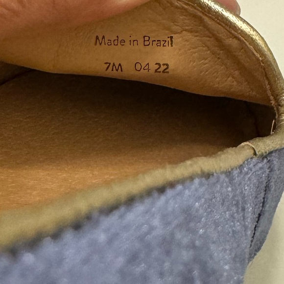 Jack Rogers Embroidered Corgi Dog Blue Velvet
Loafers Womens 7 Never Worn! - Picture 9 of 9